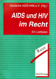 Titelseite des Buches "AIDS und HIV im Recht"